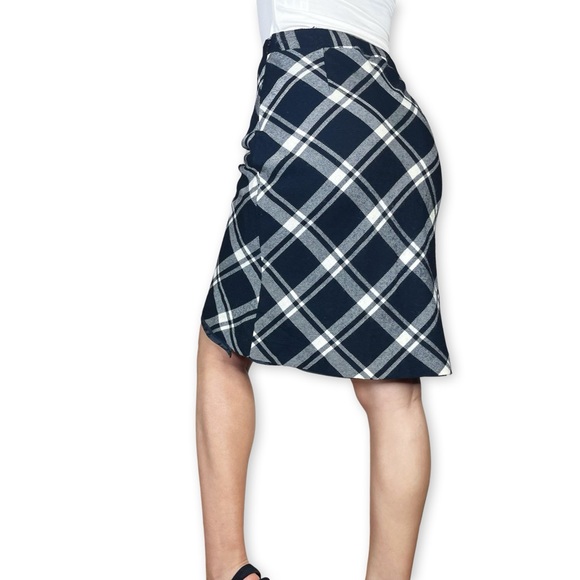 Vintage INED Wool Plaid Skirt Size 2 - Picture 16 of 16